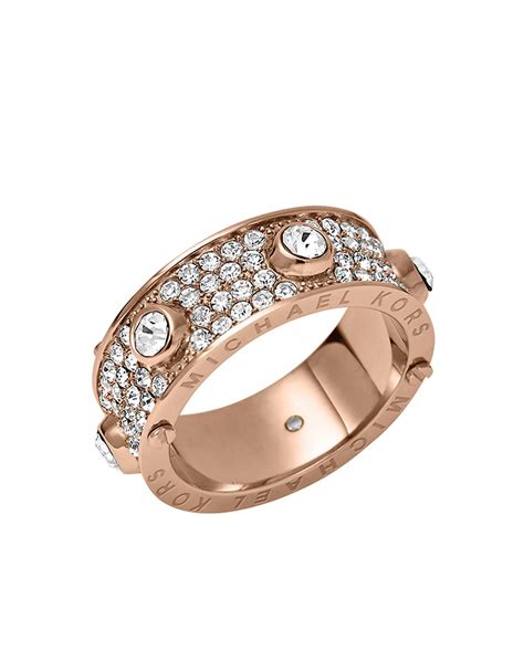 michael kors rose gold heritage monogram ring|Michael Kors Rose Gold Fashion Rings for sale .